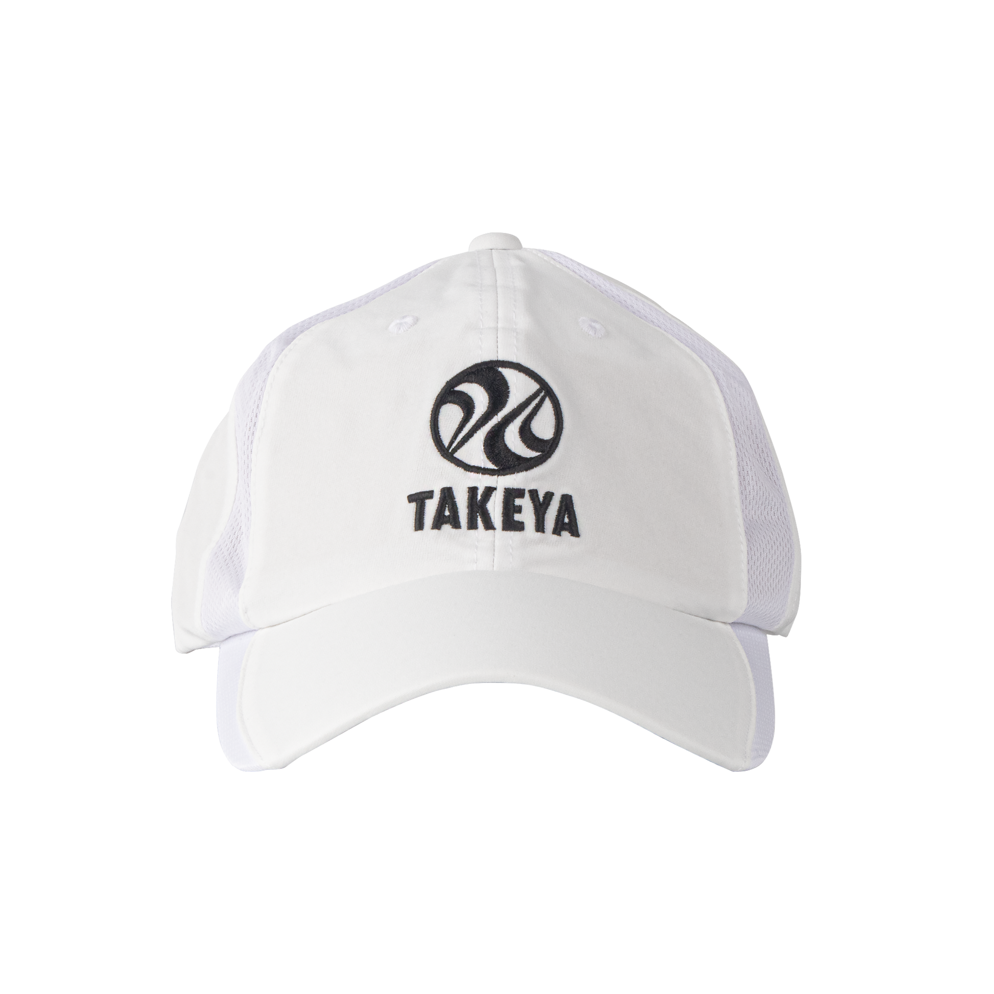 takeya-sport-vented-adjustable-hat-y3 97285-TK-PB-Hat-White-Front.png