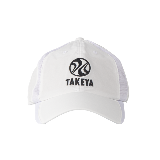 takeya-sport-vented-adjustable-hat-y3 97285-TK-PB-Hat-White-Front.png